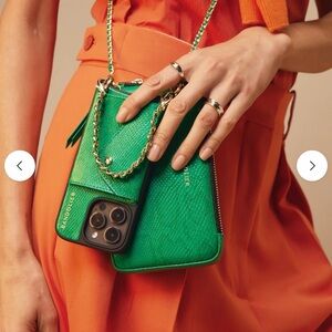 Bandolier Lily Duet iPhone 16 Pro Max Wristlet+ Crossbody Case + Crossbody Pouch